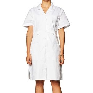 Dickies EDS Professional Women Scrubs Dress Button Front 84500 size small